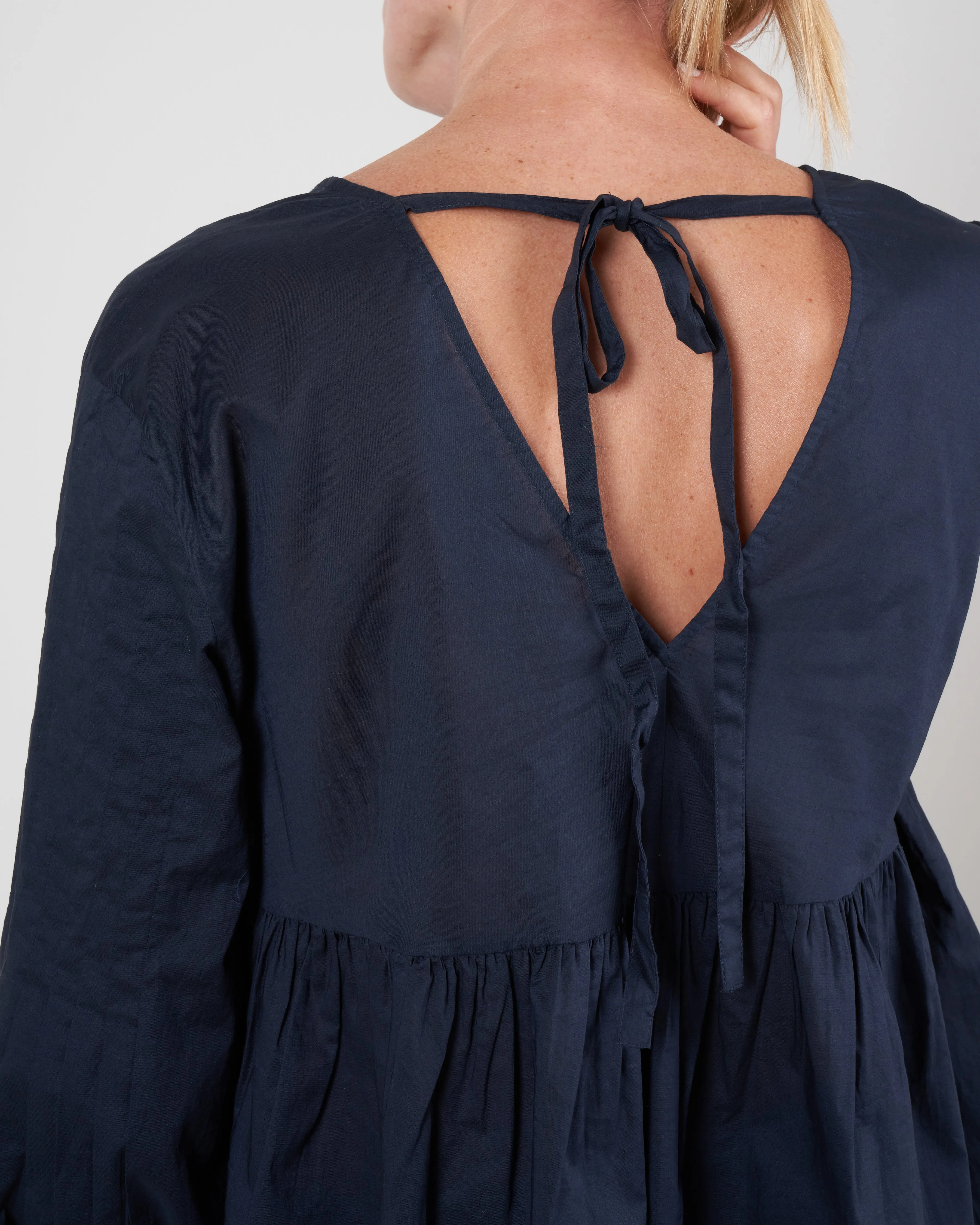 mita blouse - navy