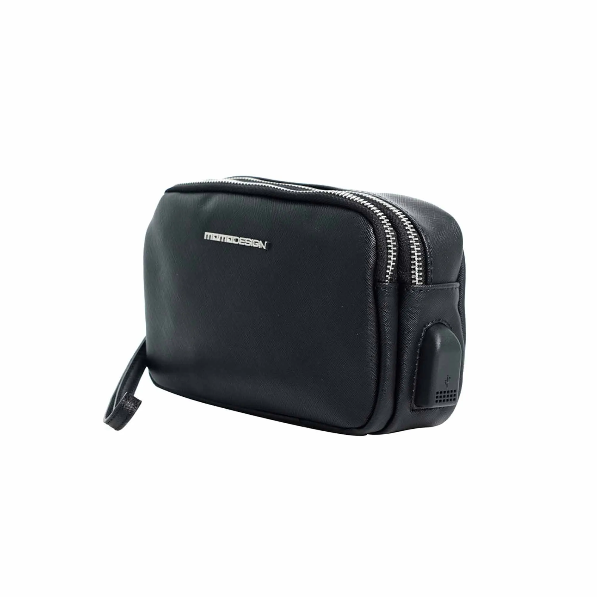 Momodesign Pouch Business Unico in Saffiano Nero