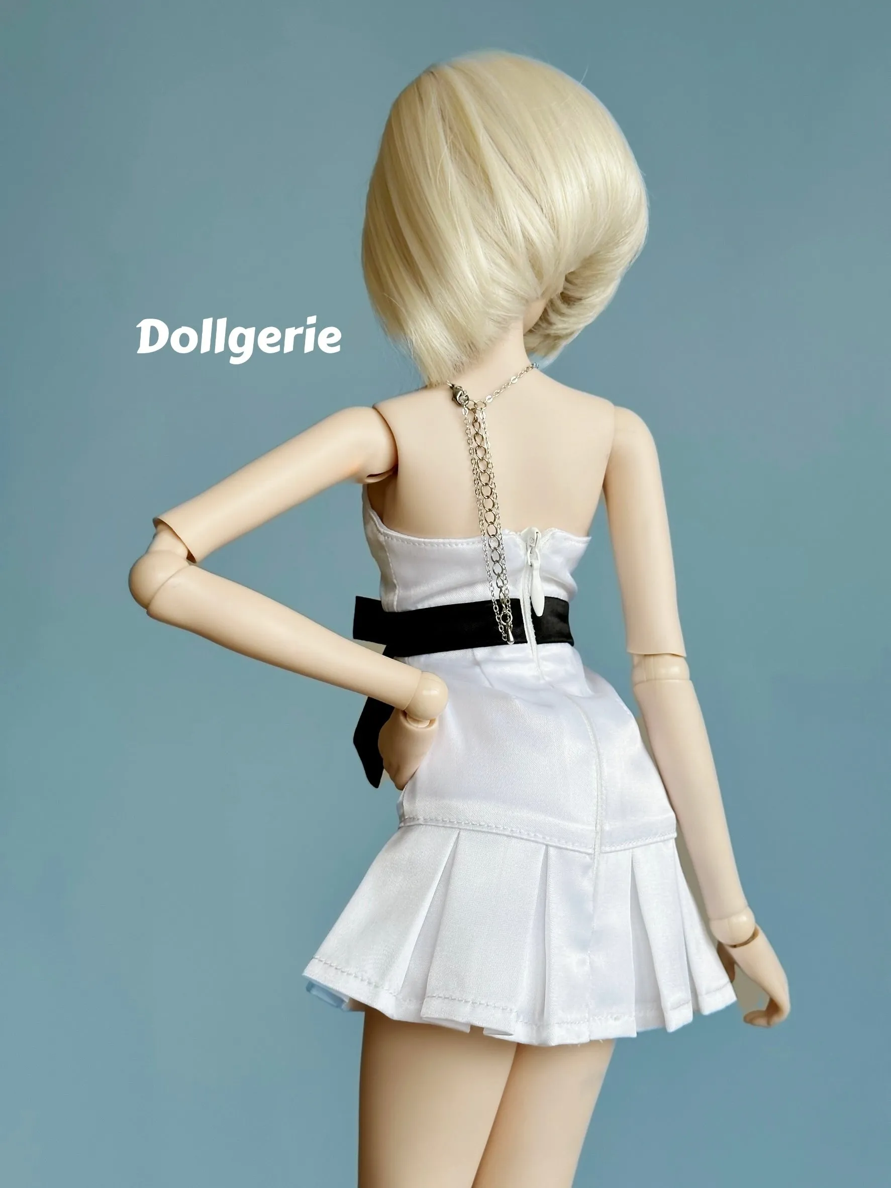 Monochrome Bridesmaid Dress for DD/ SmartDoll