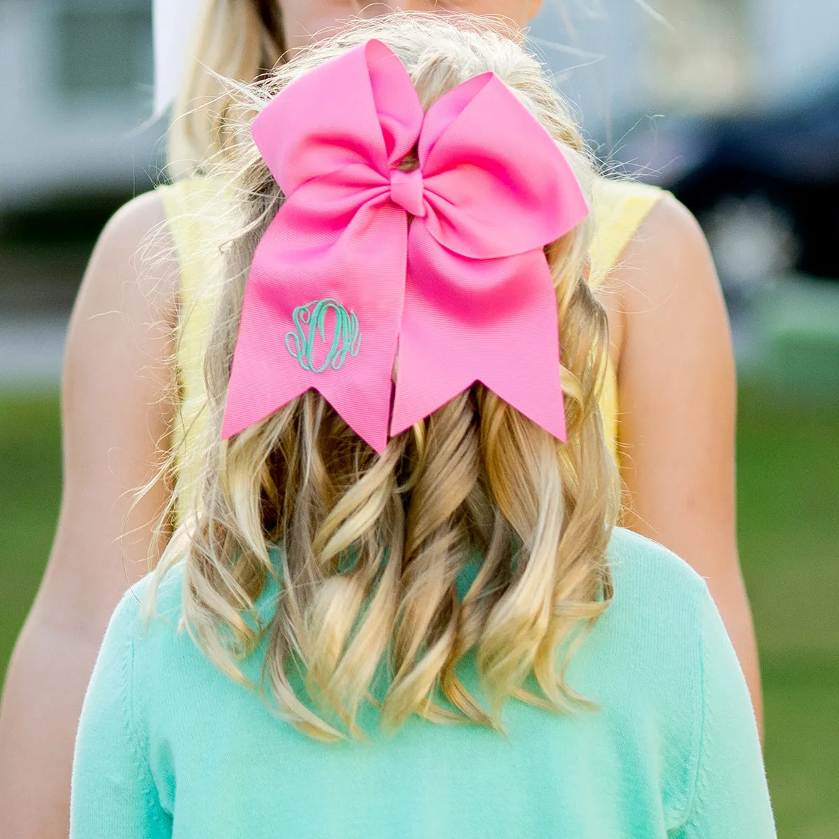 Monogram Hair Bow