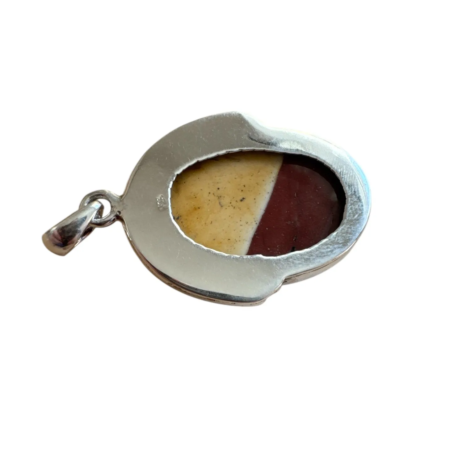 Mookaite Jasper Solid 925 Sterling Silver Pendant
