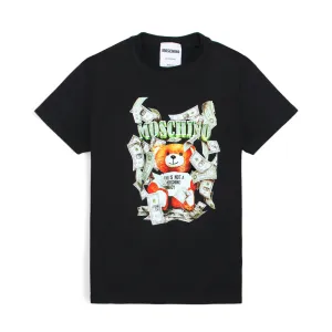 Moschino Dollar Black T-Shirt