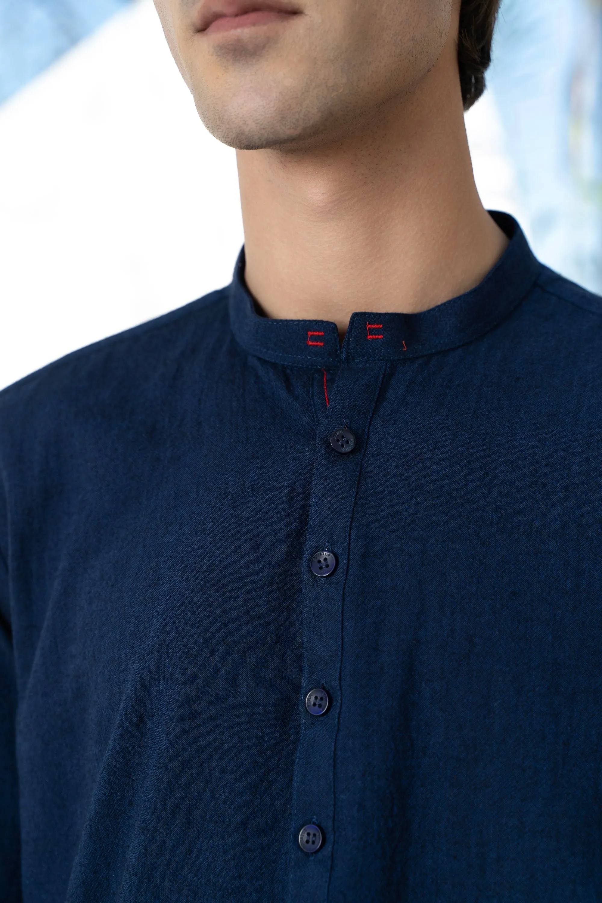 Navy Gents' Kurta