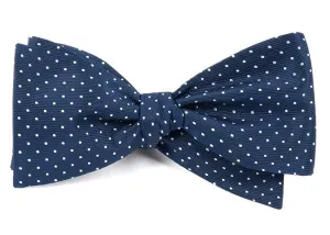 Navy Mini Dots Bow Tie