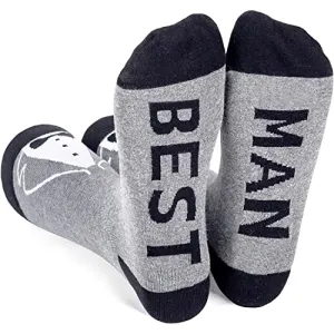 Novelty Groomsmen Socks, Best Man Socks, Funny Groomsmen Gifts, Best Man Proposal Gifts, Wedding Day Gifts