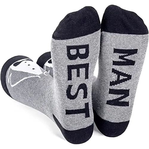 Novelty Groomsmen Socks, Best Man Socks, Funny Groomsmen Gifts, Best Man Proposal Gifts, Wedding Day Gifts