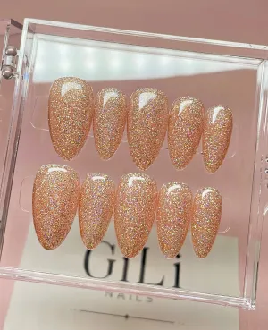 Nude Holo Glitter