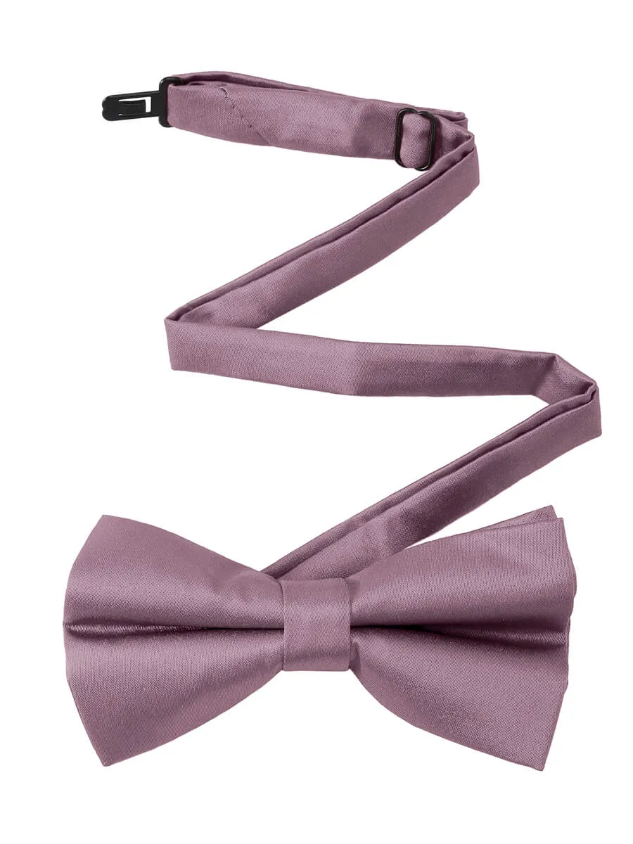 NZ Bridal Wisteria Satin Bow Tie Men Wedding Accessories