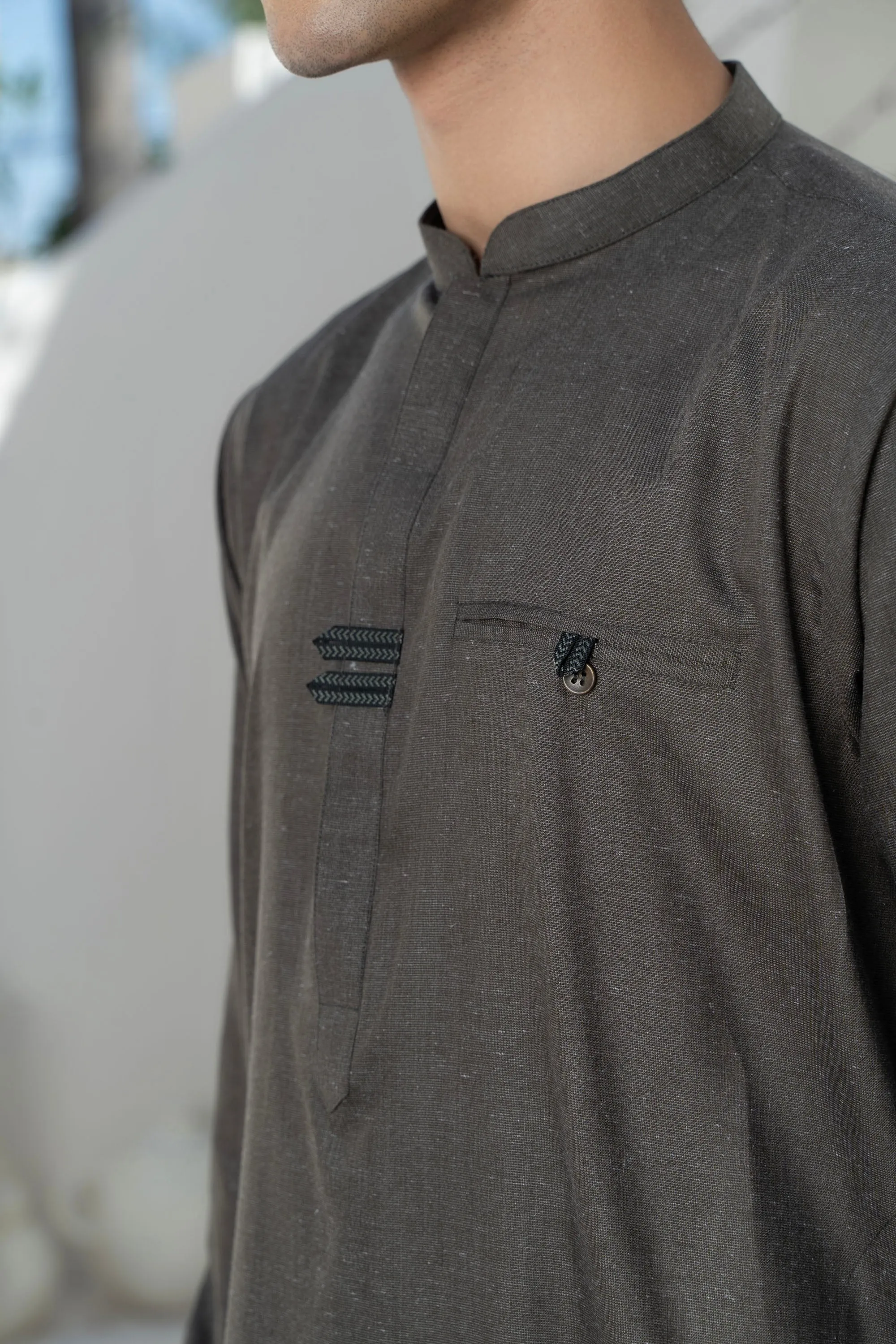 Olive Gents' Kurta