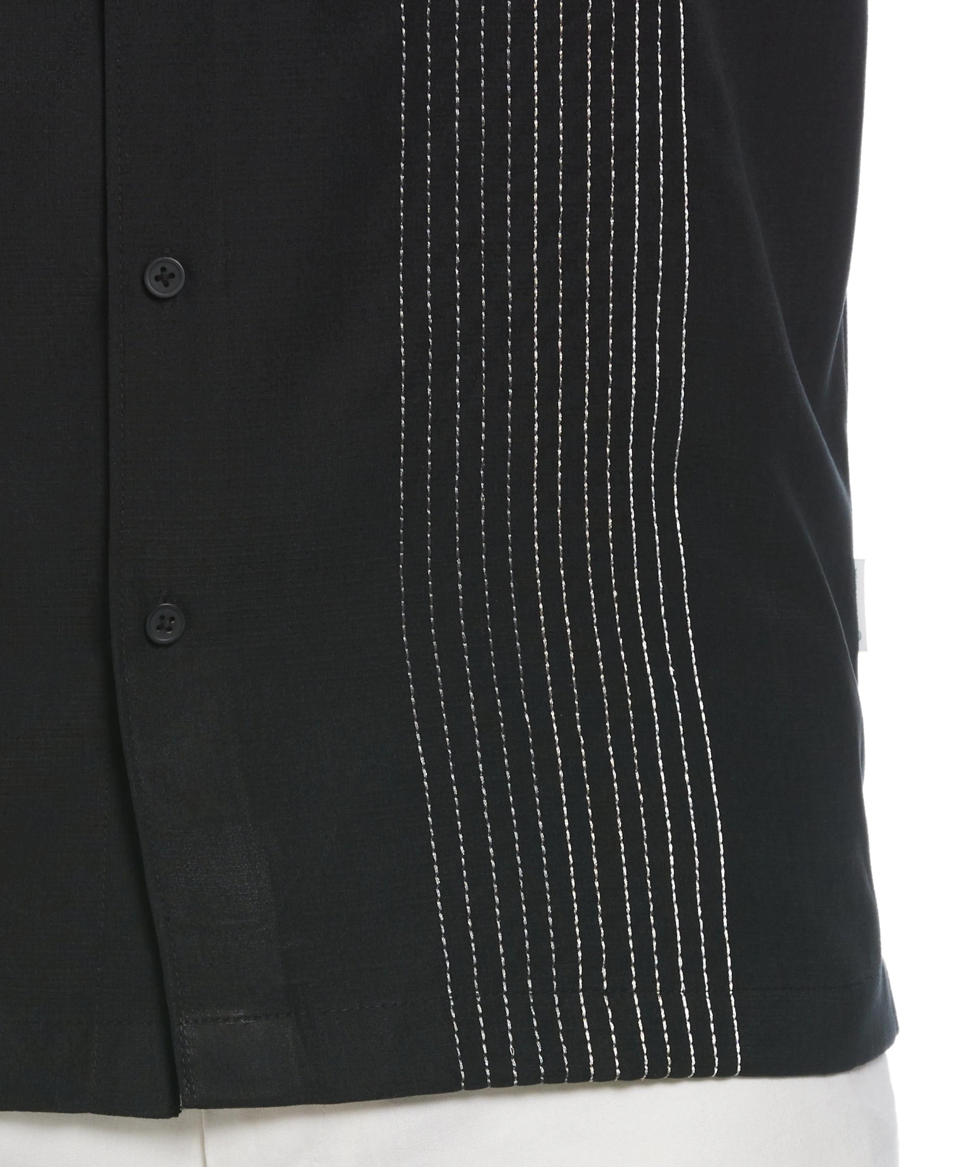Ombre Embroidered Panel Shirt