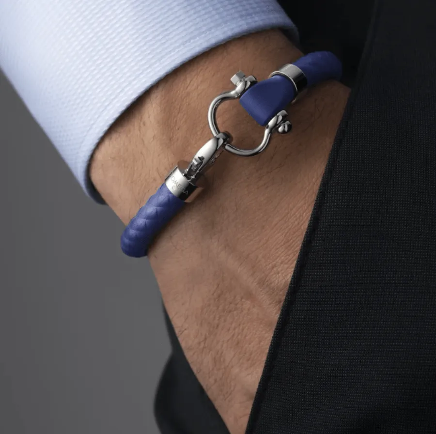 OMEGA AQUA SAILING ELECTRIC BLUE BRACELET