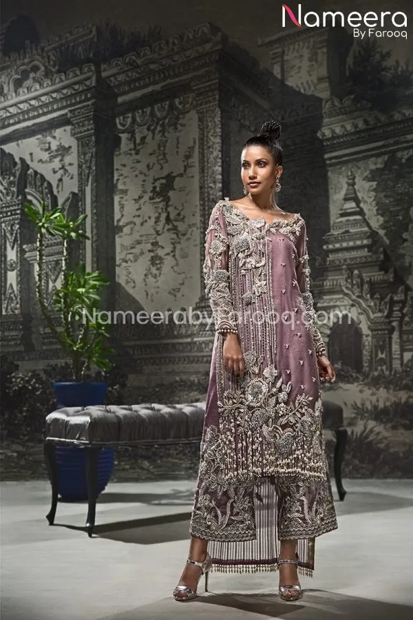 Pakistani Shaadi Outfit in Long Shirt Style 2021 #PN20