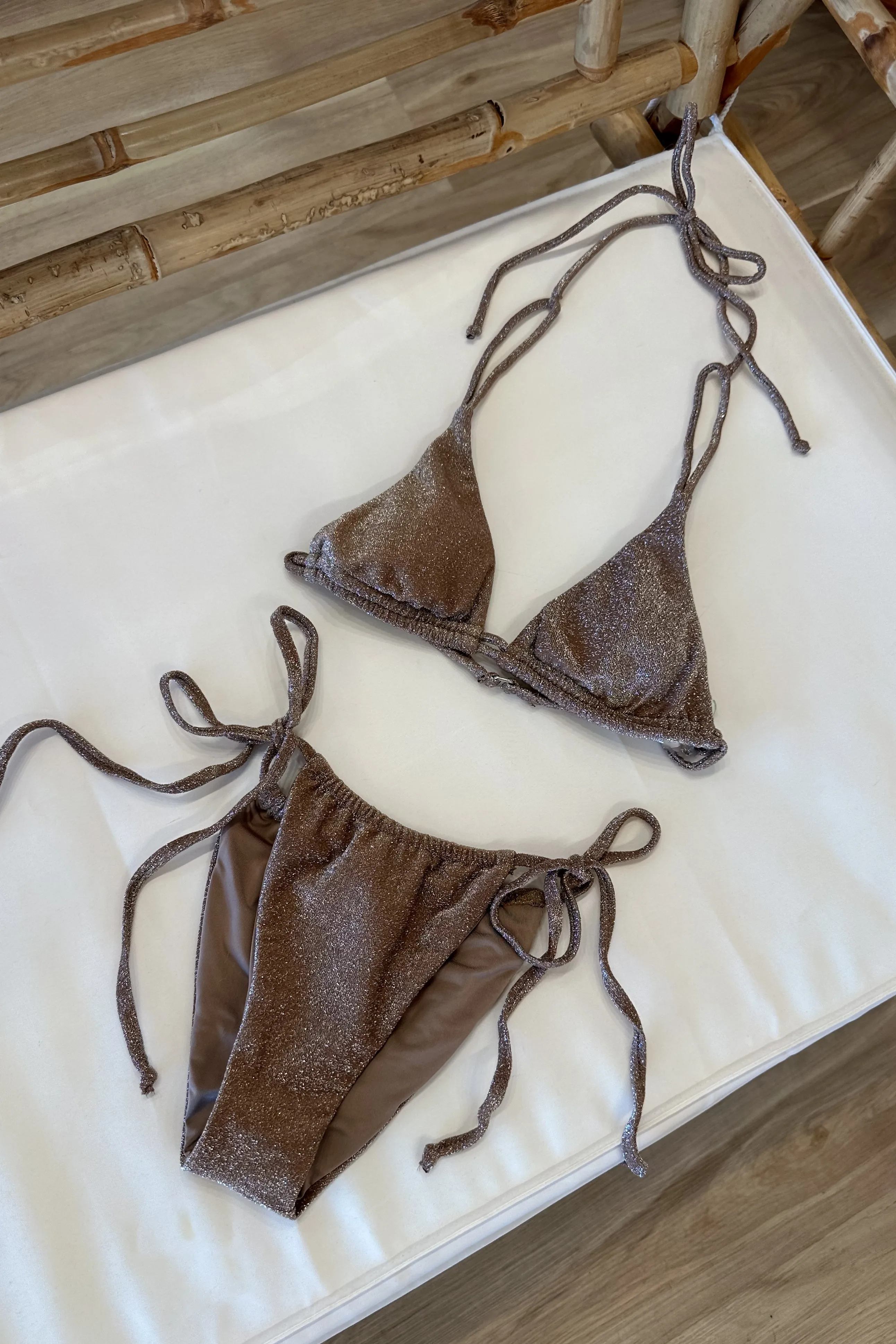 Paris Bottom in Sparkle Cacao