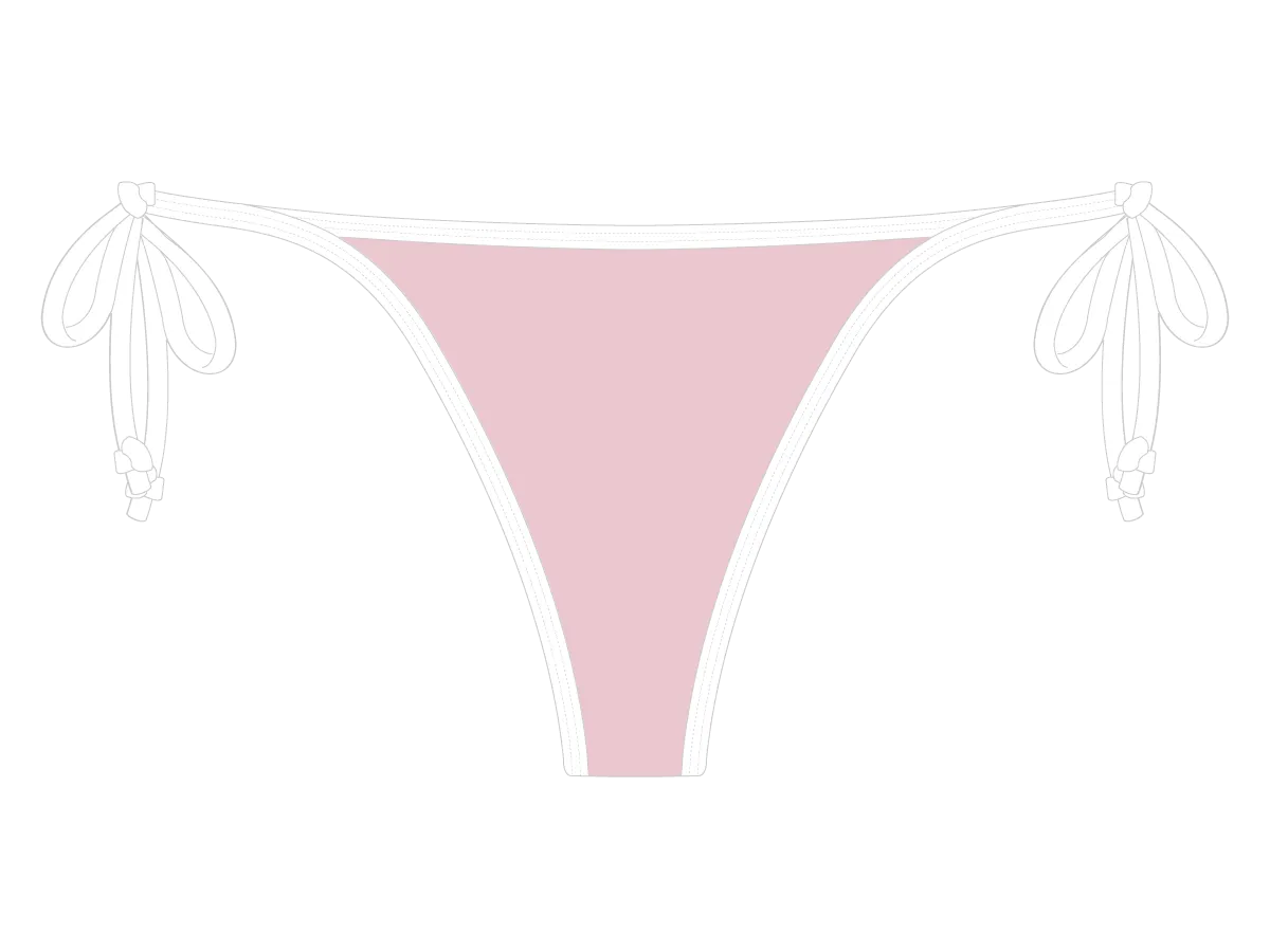 Pearl Pink Side-Tie Bottom