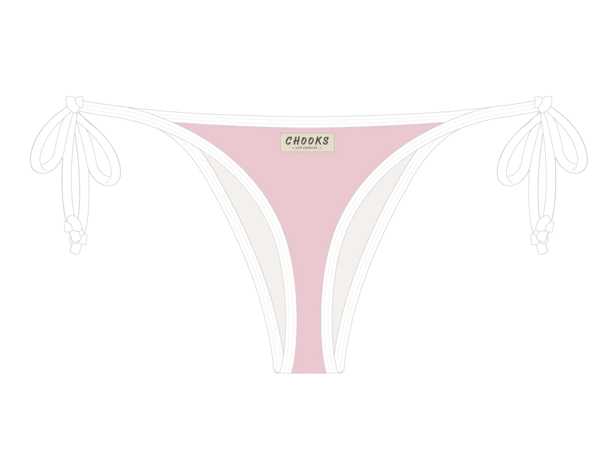 Pearl Pink Side-Tie Bottom