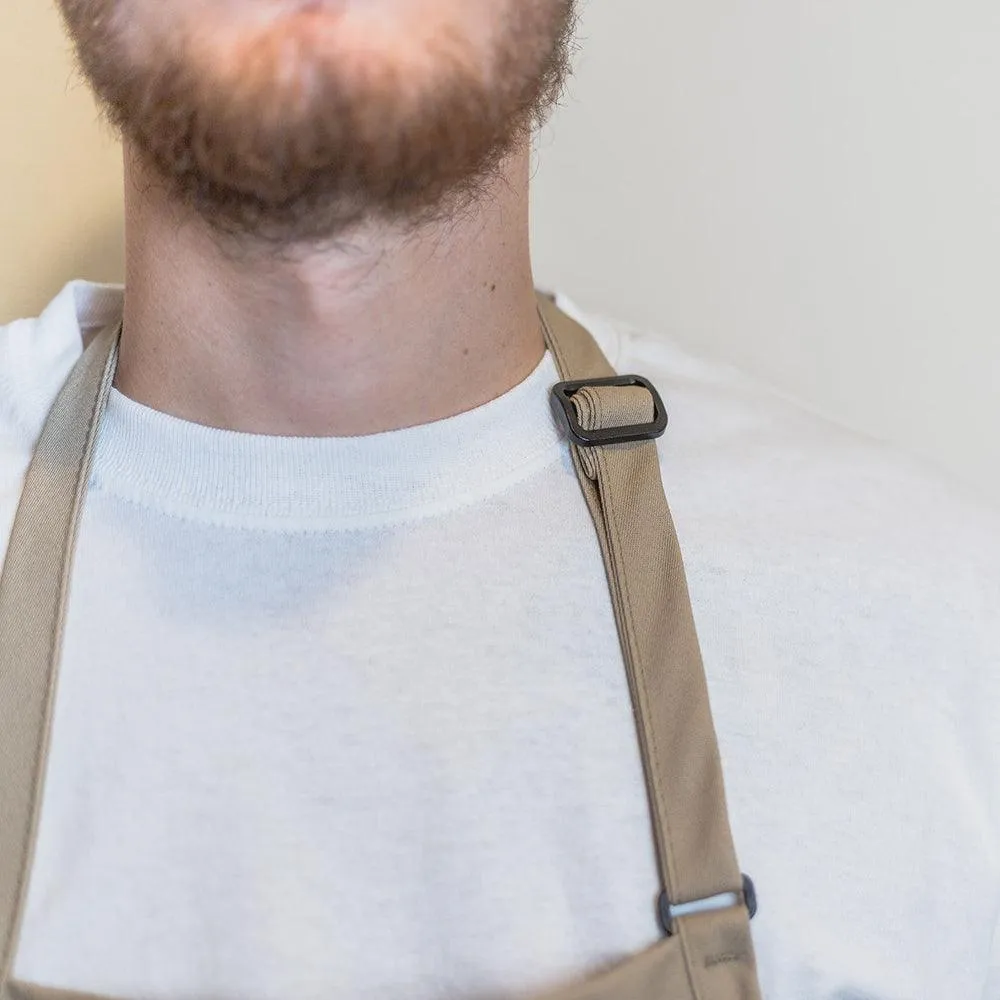 Personalized Apron Embroidered Does Not Cook Well With Others Design Add a Name