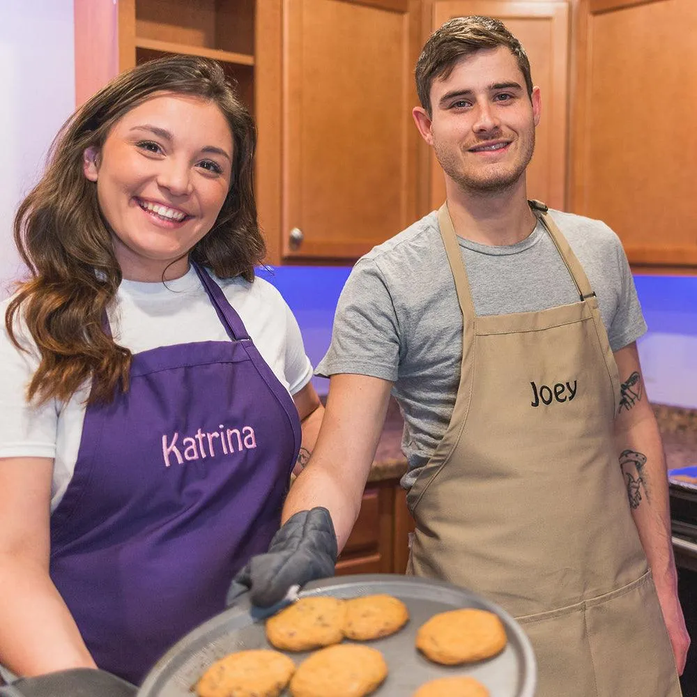 Personalized Apron Embroidered Name or Text