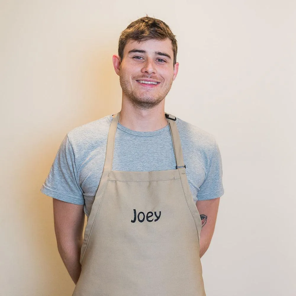 Personalized Apron Embroidered Name or Text