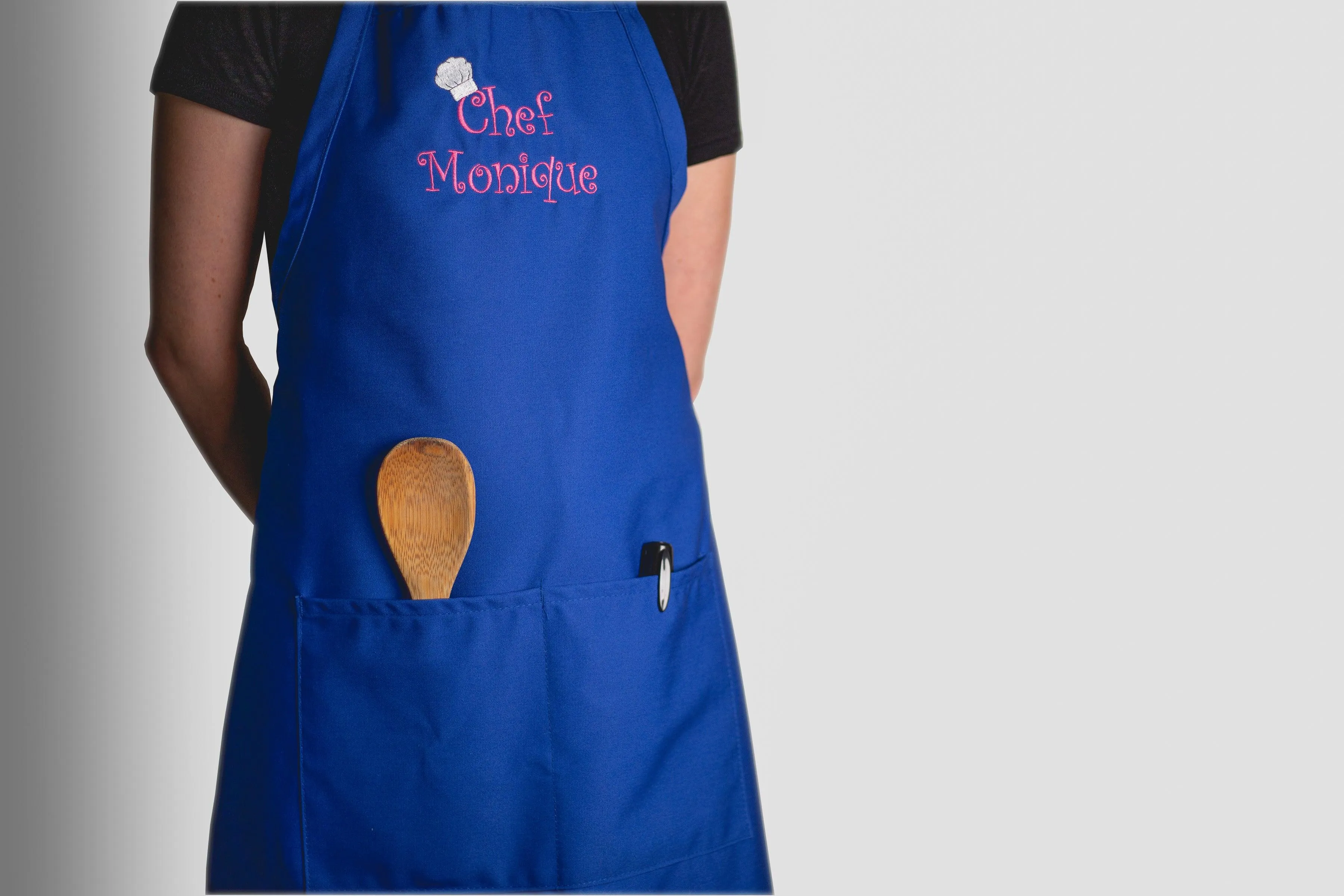 Personalized Apron Embroidered Shenanigans Design Add a Name