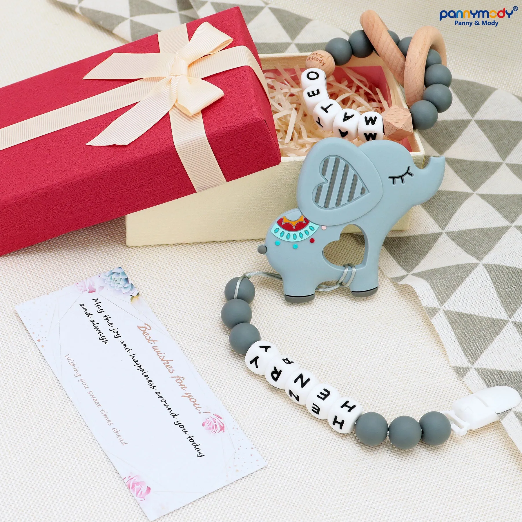 Personalized Baby Gift Sets - Elephant