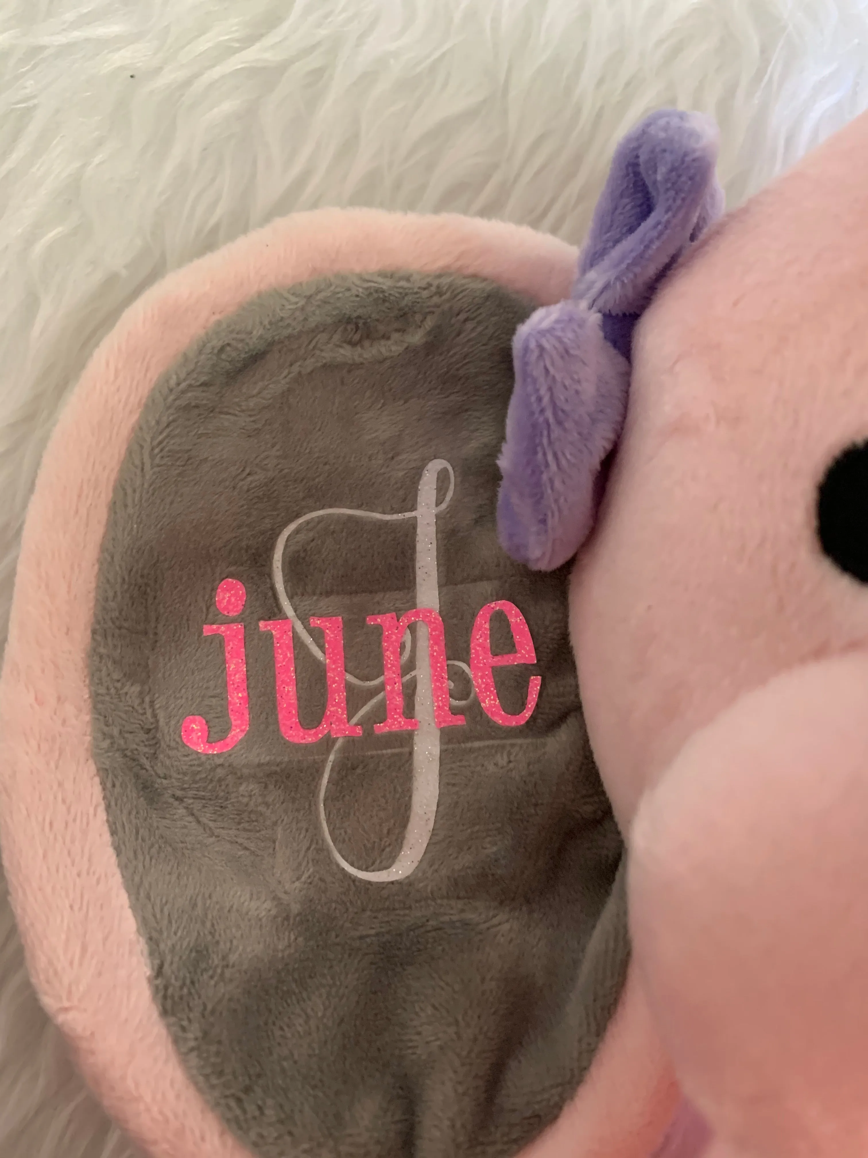 Personalized Baby Stats Plush Keepsake