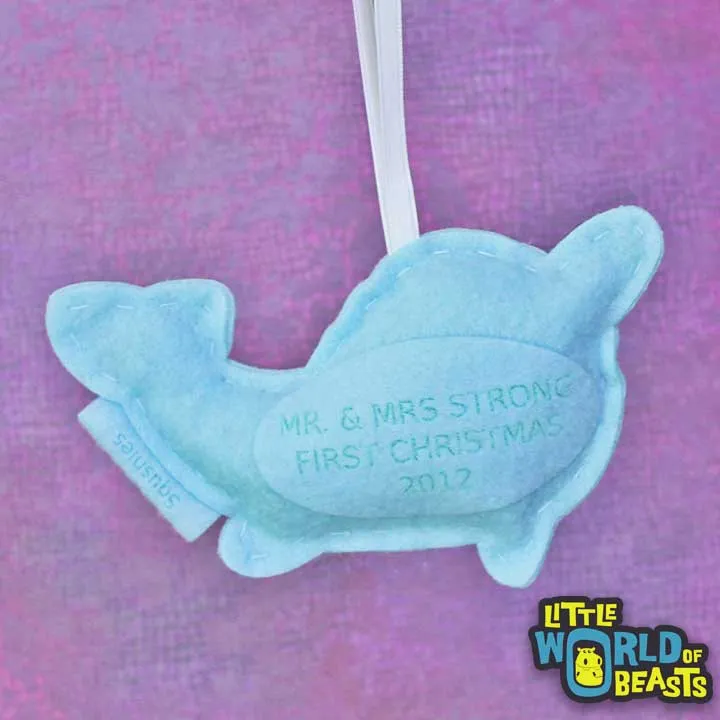 Personalized Charlemagne the Unicorn Ornament