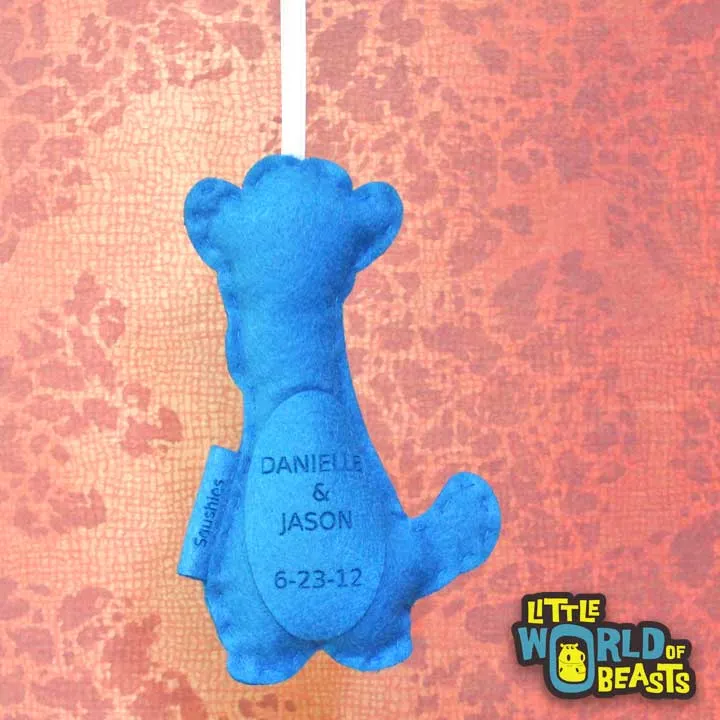 Personalized Chip the Jack Russell Ornament
