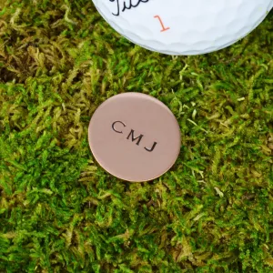 Personalized Golf Ball Marker