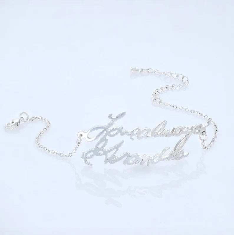 Personalized Handwriting Bracelet