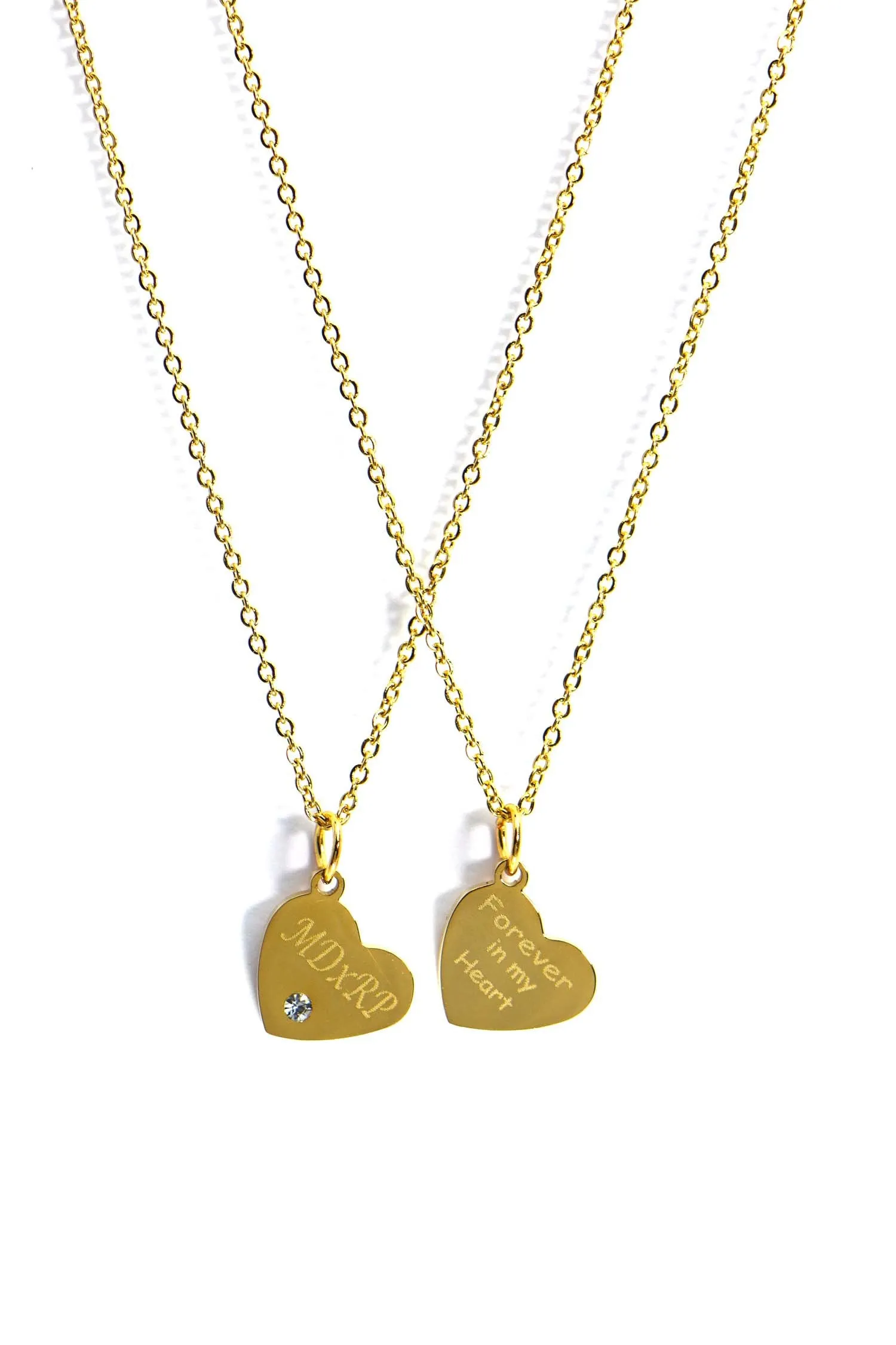 Personalized Heart Necklace