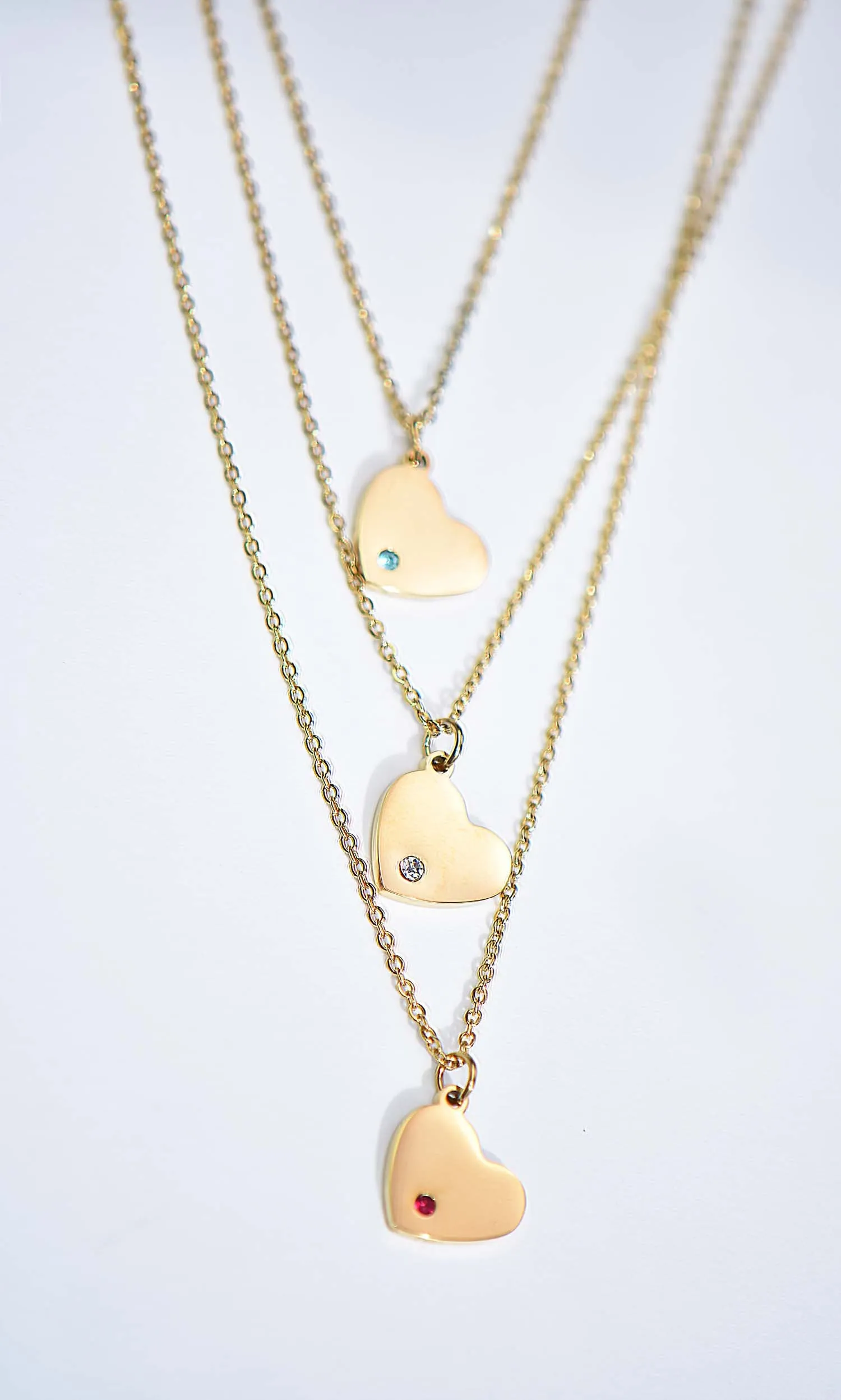 Personalized Heart Necklace