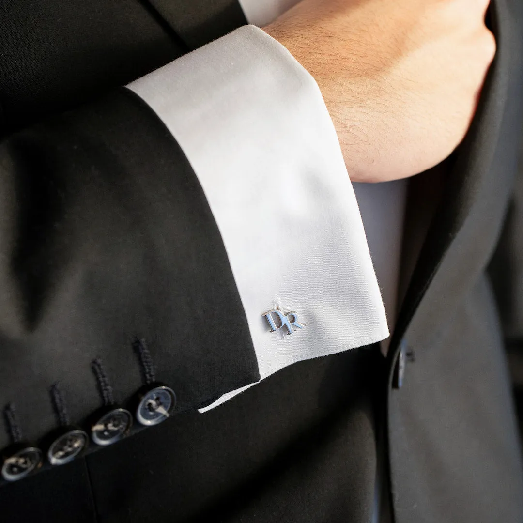 Personalized Initial Cufflinks