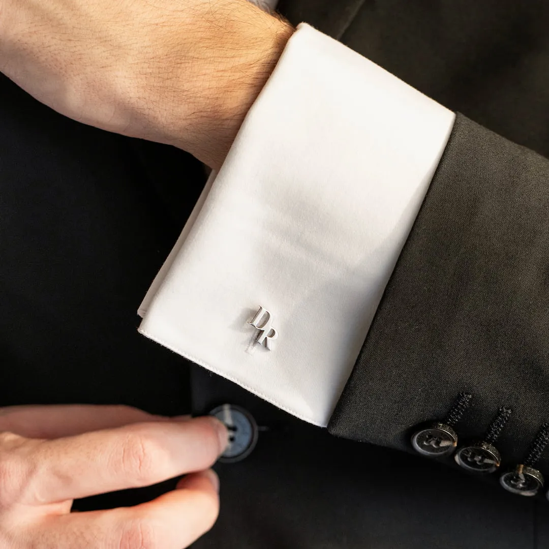 Personalized Initial Cufflinks