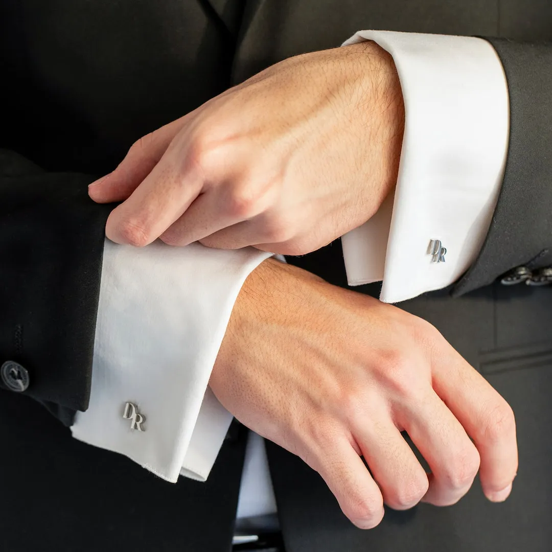 Personalized Initial Cufflinks