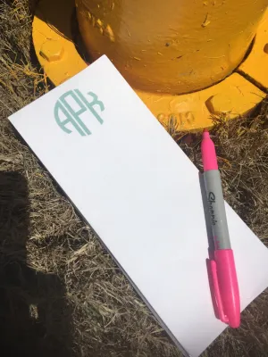 Personalized Long Notepad