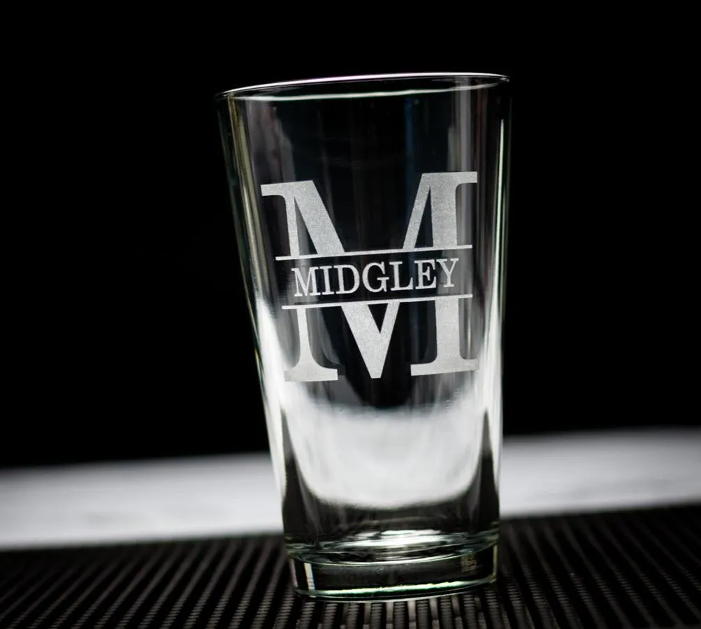 Personalized Pint Glasses