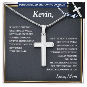 Personalized Son In Law Gift, Son In Law Christmas Gift, Future Son Gift - Snake Chain