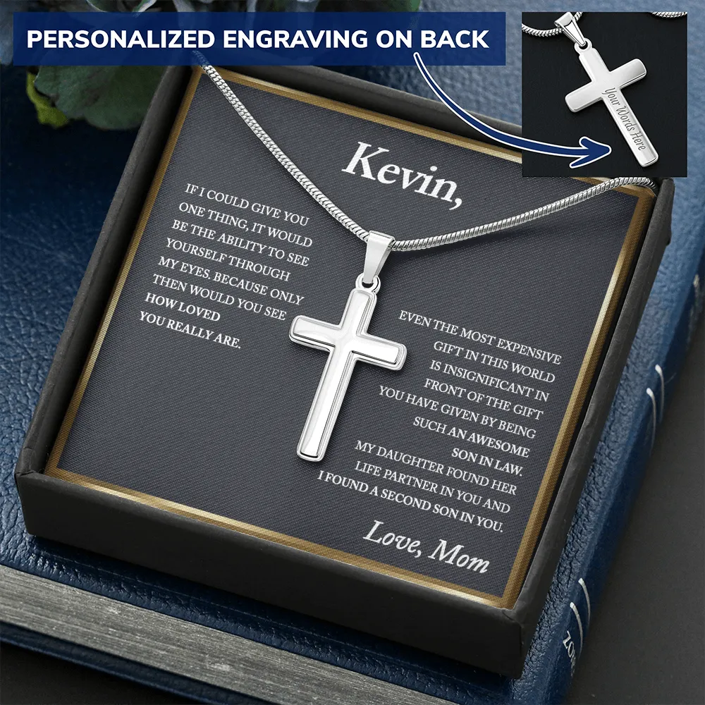 Personalized Son In Law Gift, Son In Law Christmas Gift, Future Son Gift - Snake Chain