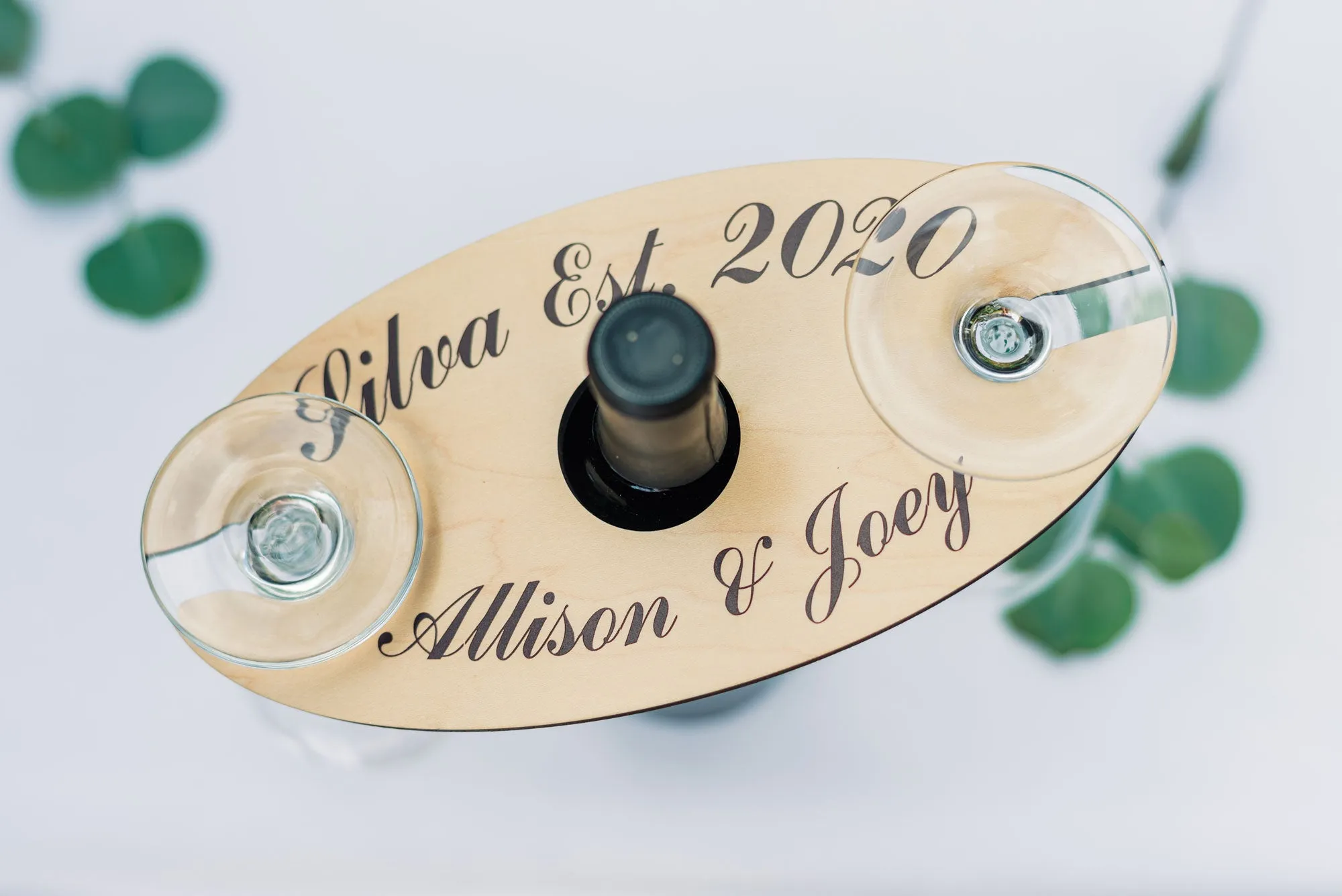 Personalized Wine Holder Gift