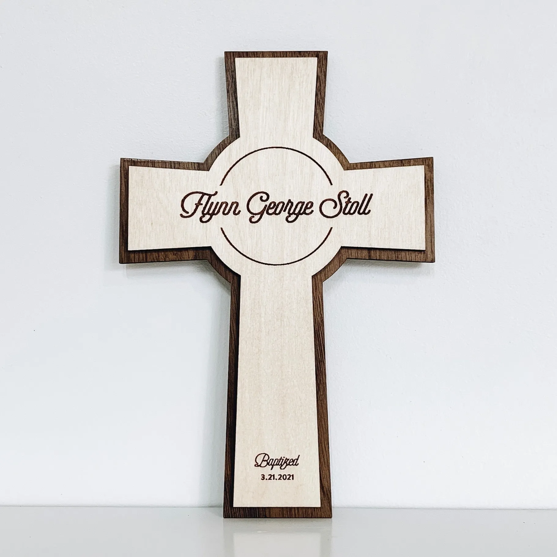 Personalized Wood Cross