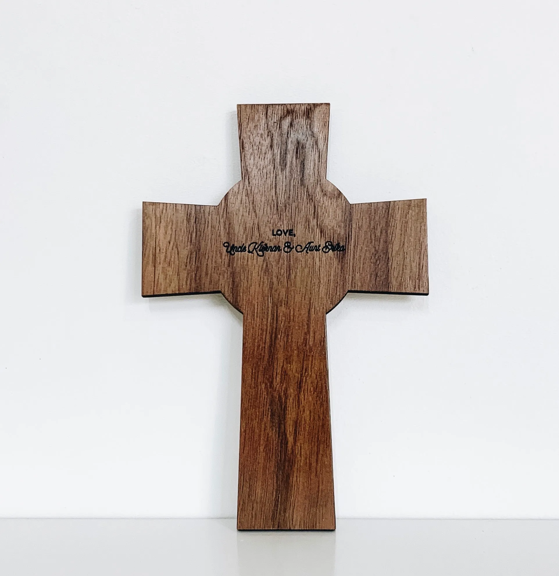 Personalized Wood Cross