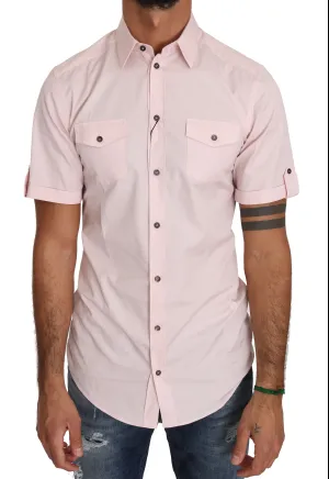 Pink Cotton GOLD Casual Shirt