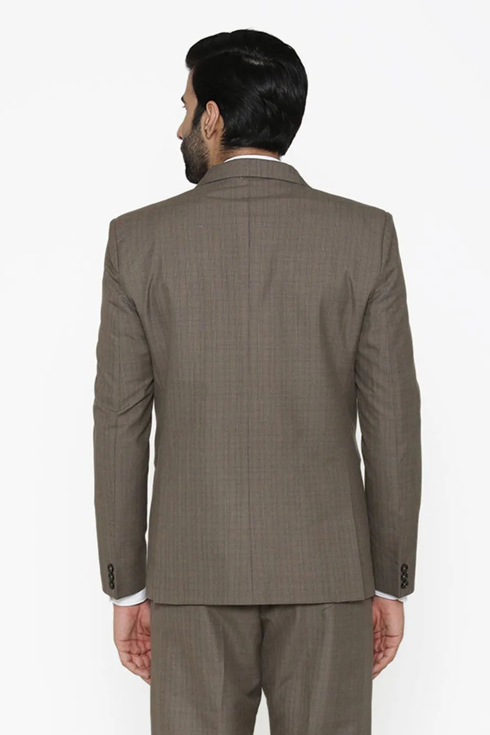 Poly Cotton Grey Blazer