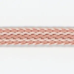 Polyester Stripe Tape #15 Tea Rose & Pale Pink