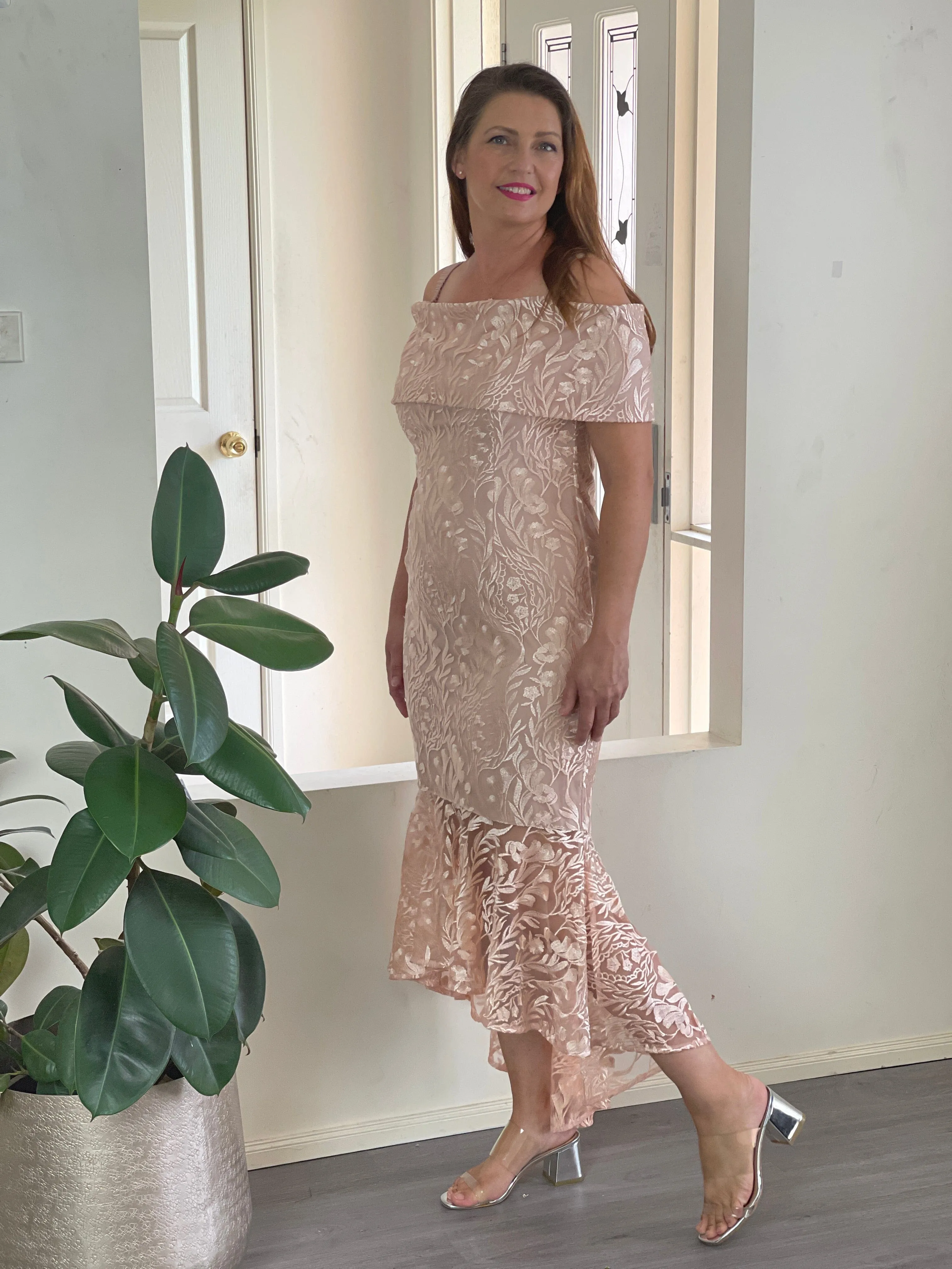 Prague Blush Evening Gown