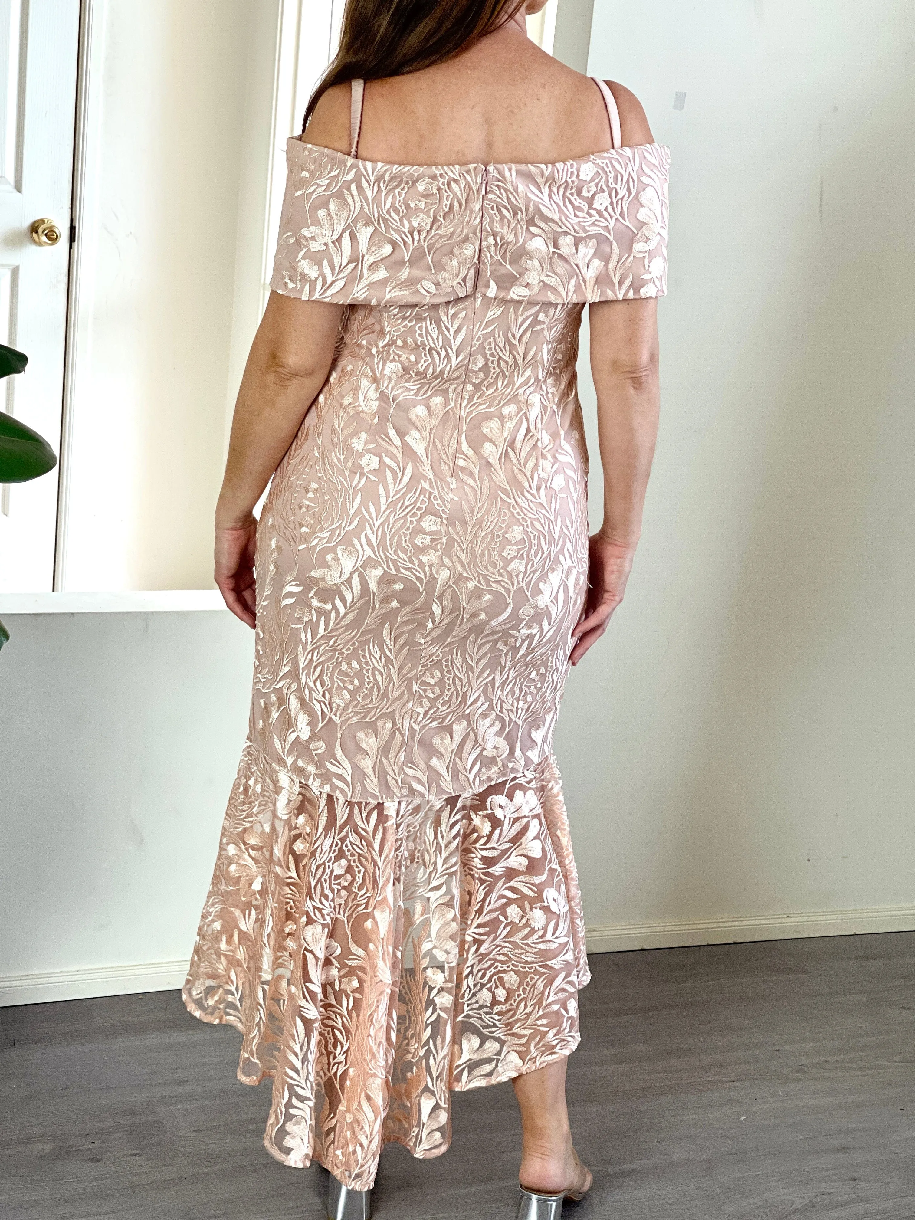 Prague Blush Evening Gown