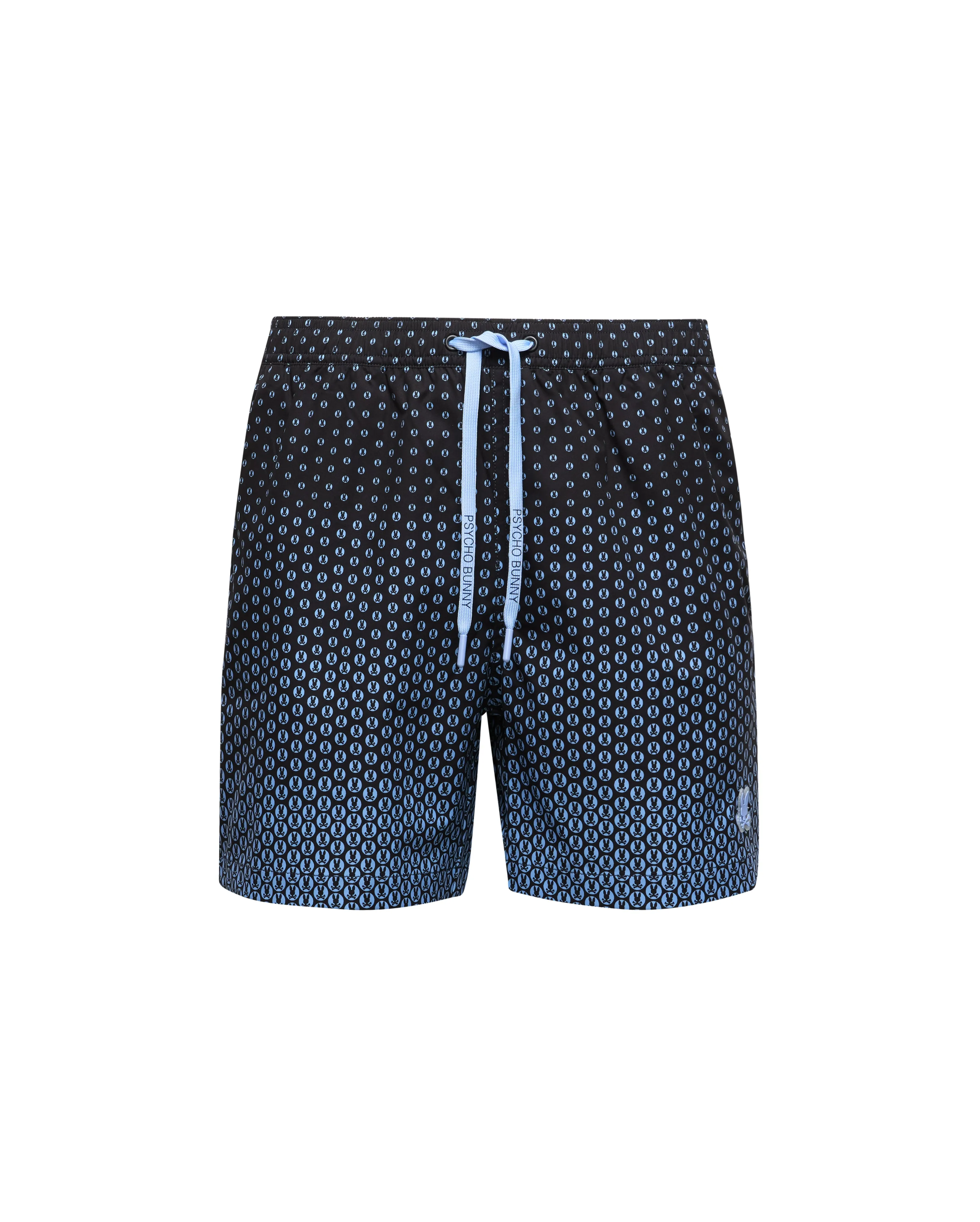 Psycho Bunny Men's Bendigo Swim Trunks -Evening Blue