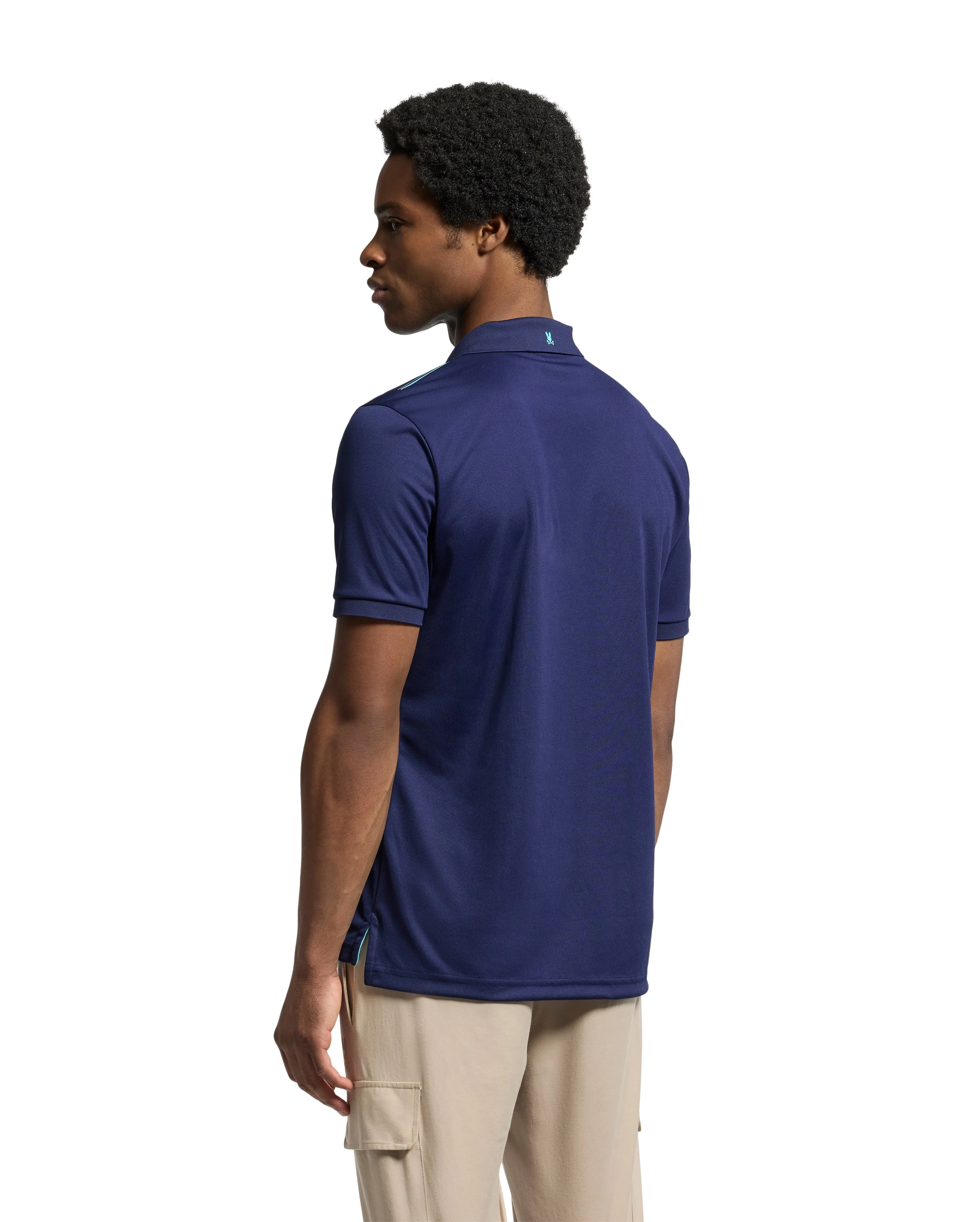 Psycho Bunny Men's Hyden Sport Polo - Evening Blue