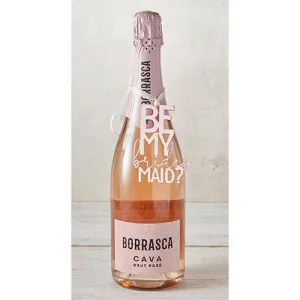 "Be My Bridesmaid?" Bottle Tag Bridesmaid Proposal