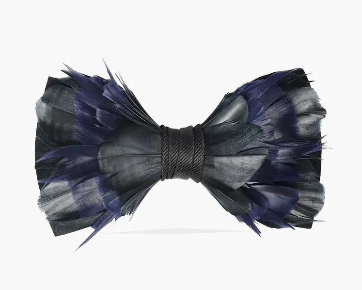"Topsail" Feather Bow Tie